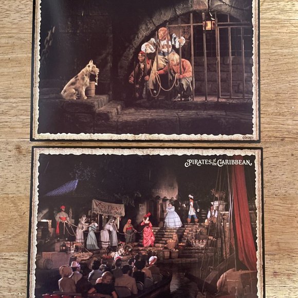 DISNEY MAGNETIC PIRATES OF THE CARIBBEN RIDE STORYBOOK - Picture 3 of 6